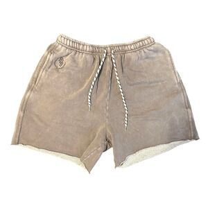 BDG Urban Outfitters Men's Grey Wash Faded Sweat Shorts Size‎ S P Raw Hem